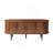 TV Stand, 55" Modern TV Console Table with Storage Compartment and Sliding Door-1435339565