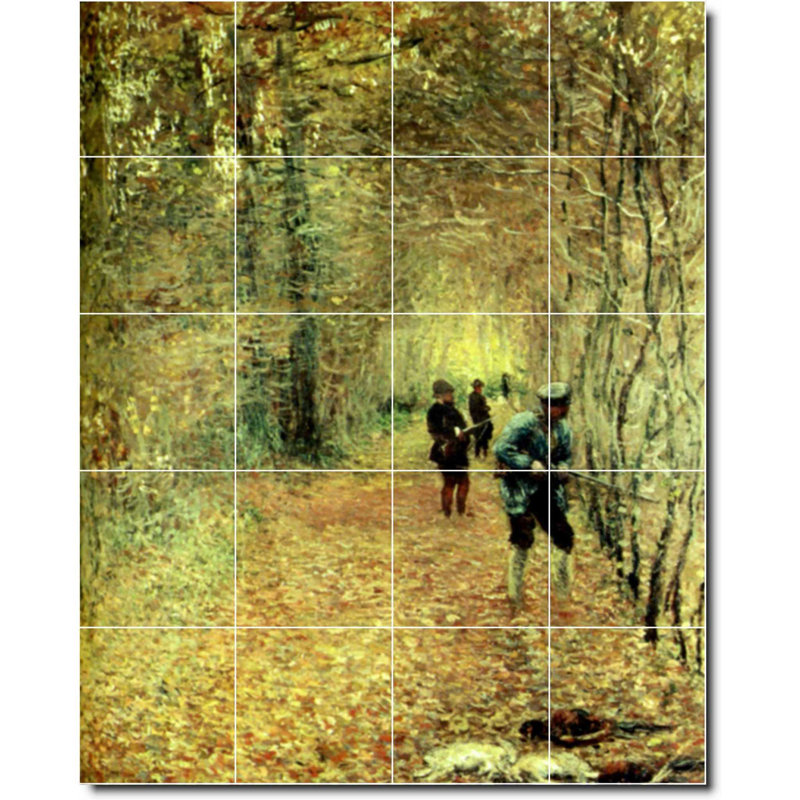 Carreau de peinture murale 32 po x 40 po 8 po x 8 po, Country 06245