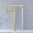 Topcraft 2 Handle Single Hole Kitchen Pot Filler Faucet, Brushed Gold
