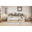 Lit en bois avec lit gigogne simple-827234210-827234209
