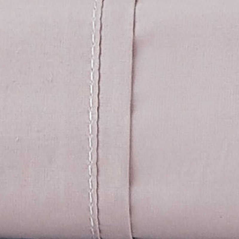 Christian Siriano NY® 300TC Cotton Sateen Sheets, Twin Sheet Set + Fitted Sheet + 1 Pillowcase, White