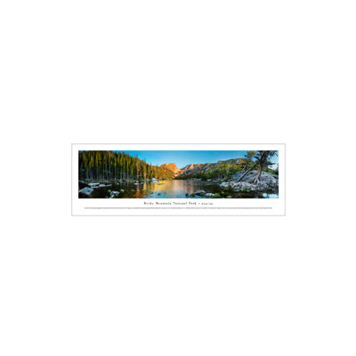 Rocky Mountain National Park, Dream Lake Panoramic Print
