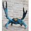 Sculpture Patina Crabe émaillé
