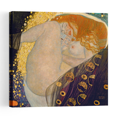 Danaé, 1907-08, portrait abstrait contemporain de paysage, estampe murale