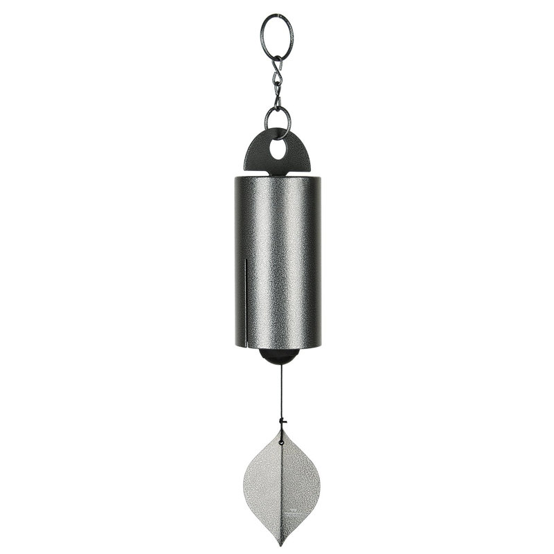 Carillon Heroic Windbell ™, H 24 po x l 4 po x P 4 po, Argent antique