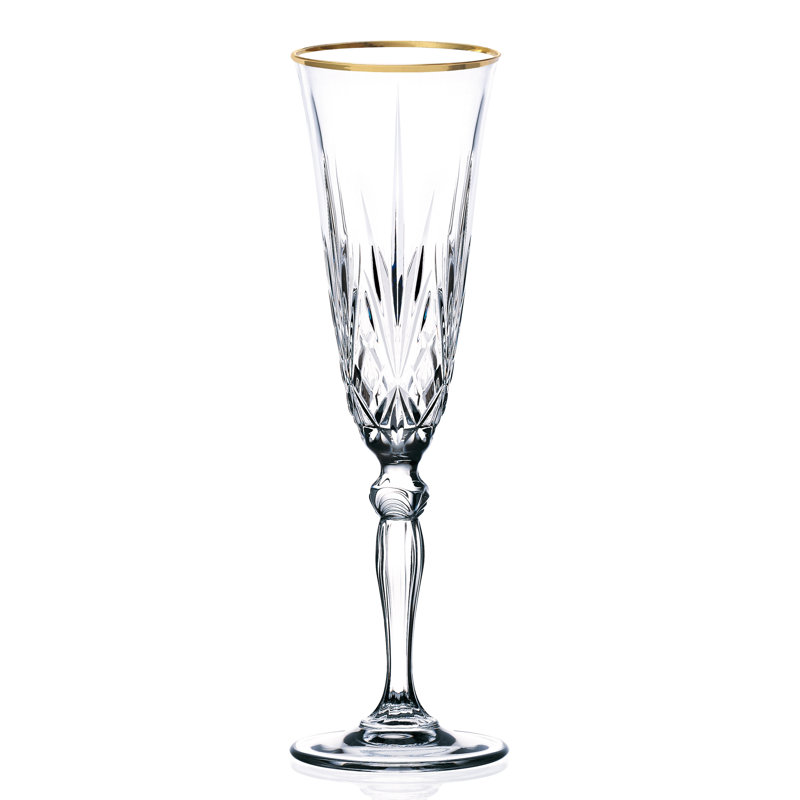 Siena 6oz. Crystal Flute Set