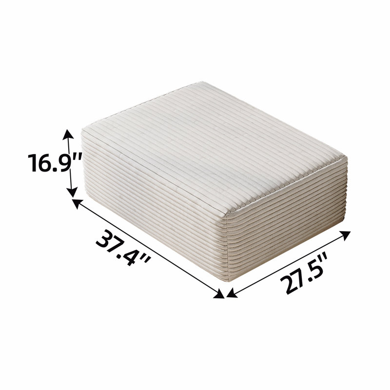 37.40"Sofa Ottoman