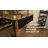 Black Clamp-on 60in Cable Management Desk Organizer