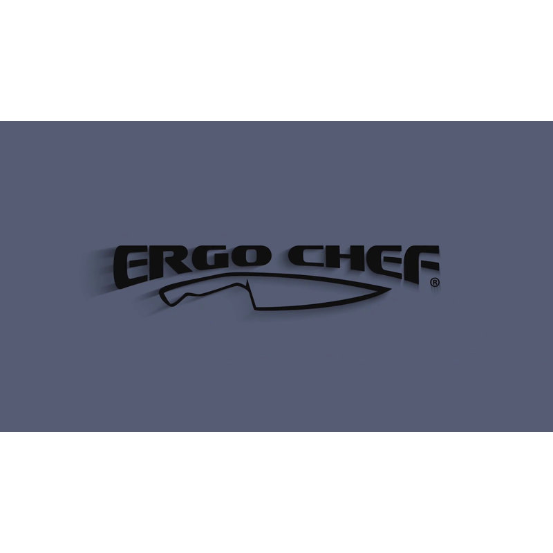 Ergo Chef Prodigy Series 12-Inch Stainless Steel Carving Knife with Non-Slip Handle