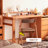 Brown Rectangular Solid Wood desk-87130148