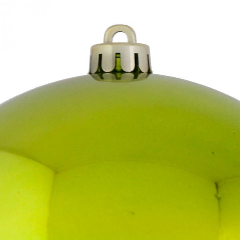 Ball Ornament, 20cm Diameter, Lime Green