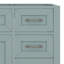 Meuble-lavabo 36 po sans lavabo, armoire de salle de bain avec tiroirs, cadre solide et panneau de fibres à densité moyenne, armoire seulement-1633159239