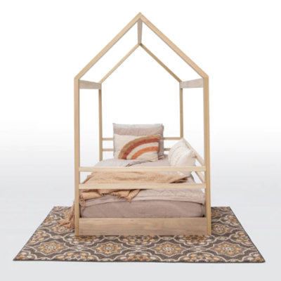 Annamari Sierra Solid Wood Kids House Bed