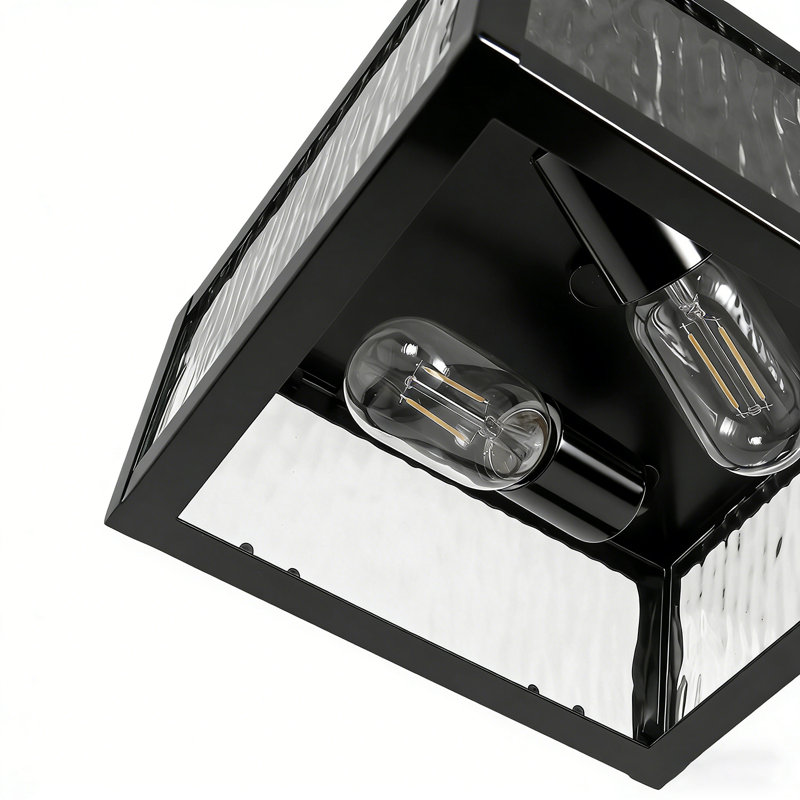 9In Square Flush Mount Ceiling Lighting Fixture