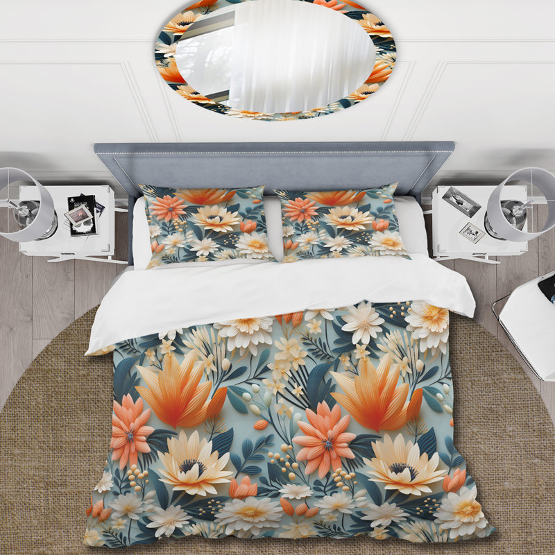 Ensemble de housse de couette Warm I, Housse de couette pour très grand lit et 2 très
