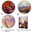 «Bareerah Mills Autumn Mill Reflection I», reproduction sur toile-93021281-93021286