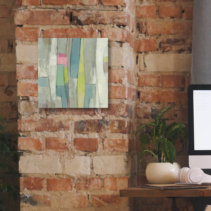 Art mural sur toile Winston Porter «Spring Stream» par Silvia Vassileva, H 12 po x l 12 po