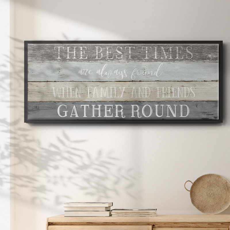 Best Times- Framed Canvas