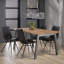 Disalvo Acacia Rectangular Wood Top Dining Table