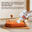 Modern Wooden Pet Bed for Cats & Dogs – Oak Veneer, Scratch-Resistant Fabric, Removable Cushion-130132626-130132628