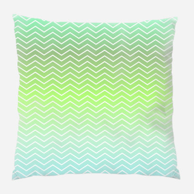 Chevron Microsuede Reversible Throw Pillow
