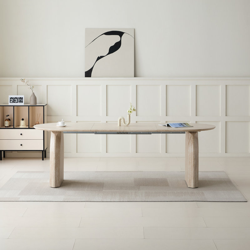 Wood Extendable Dining Table