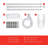 UltraPro Bright Strips 10-inch Plug-In LED Under Cabinet Light Fixtures