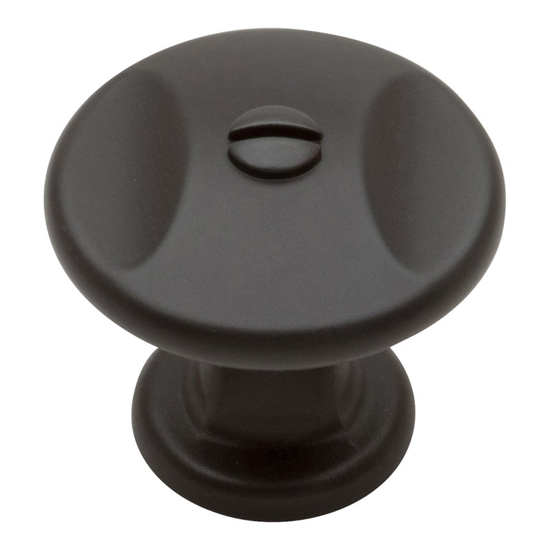 Ergo 1 1/4" Diameter Round Knob, Modern Bronze
