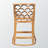 Obsidian Light Honey And Brown Rattan Bar Stool, 39.29'' H X 21.08'' W X 22.14'' D