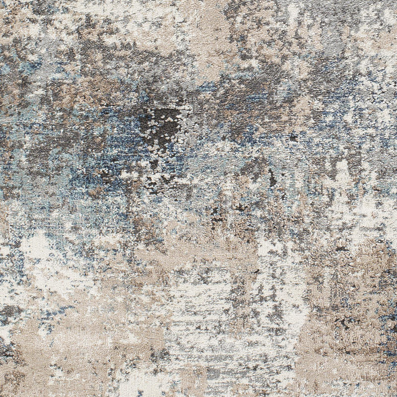 Brod Abstract Indoor Rug, Rectangle 3'11" x 5'7"