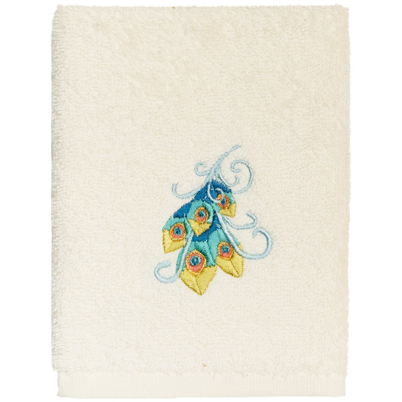 100% Turkish Cotton Washcloth, Cream