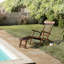Stayner 57cm Long Teak Single Sun Lounger