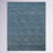 Kory Geometric Handmade Looped/Hooked Wool Azure Area Rug-32703683