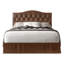 Grand lit plateforme tapissier Harper-1848329835