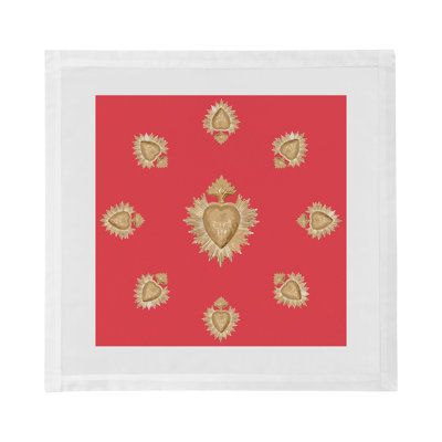 Ex Vote Cotton Sateen Dinner Napkins