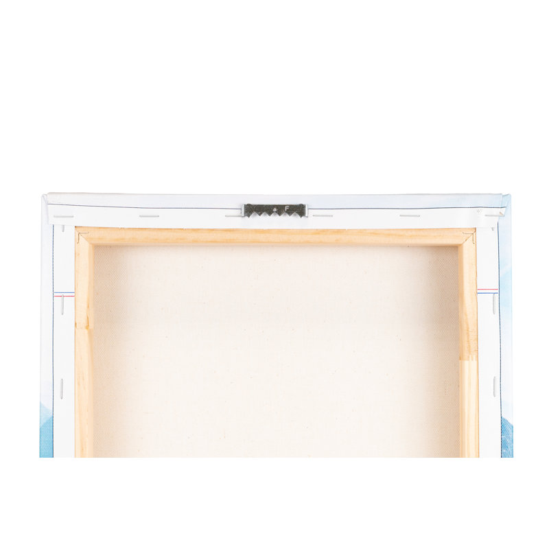 Celadon Set by John Beard - Artist Enhanced Canvas Print, 24" H x 60" W x 1.5" D, Unframed