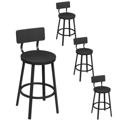 Annik Counter Stool with Metal Frame