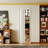 Bifold Door White 6 Shape Design Solid + Manufactured Wood Unfinished Folding Interior Doors With Hardware Kit-116144585