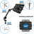 Mount-It Full Motion Wheelchair Tablet Holder and Mount with Clamps | Fits Most  6 to 14 in. Screens