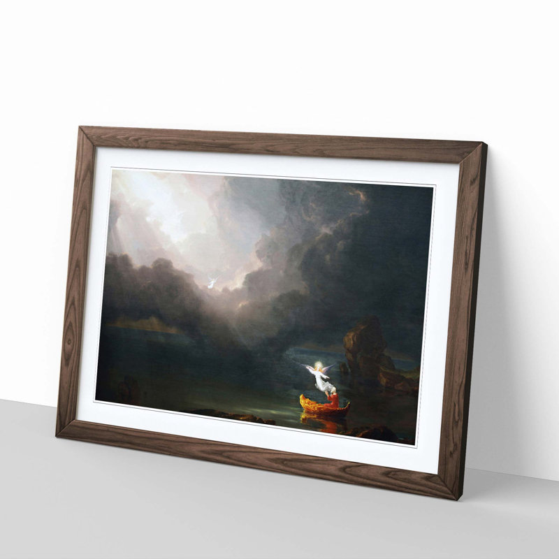 Voyage of Life Old Age by Thomas Cole - Framed Print, Walnut