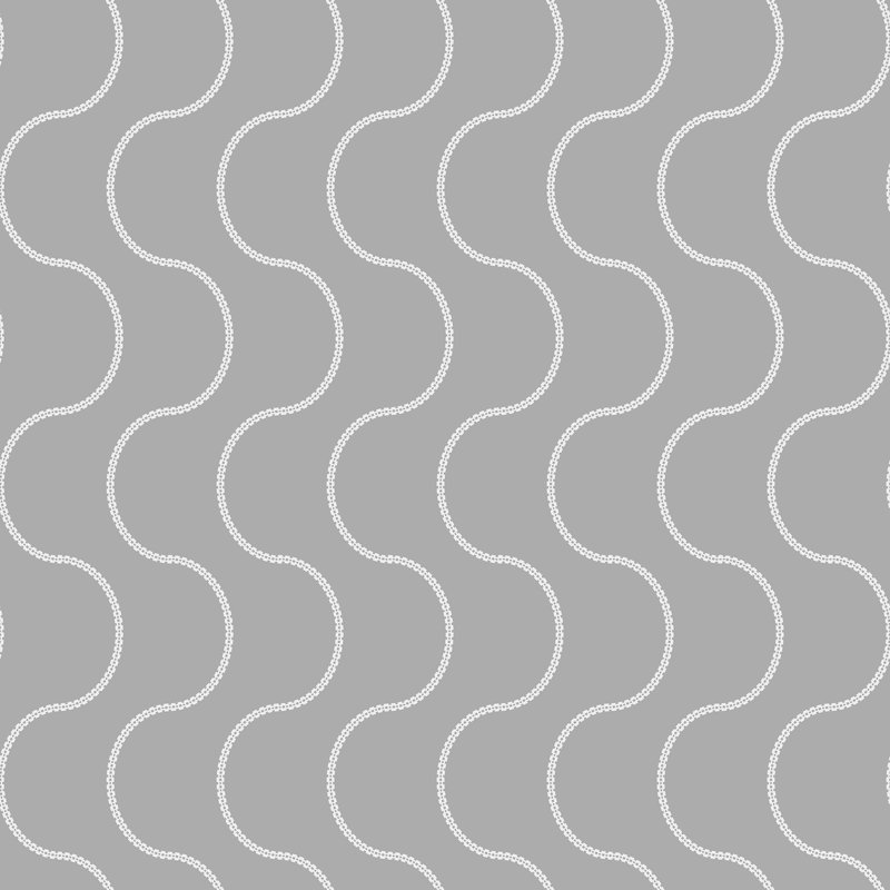 Rouleau de papier peint Paule Marrot Moiré, Gris