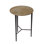 Circle Etched Accent Table