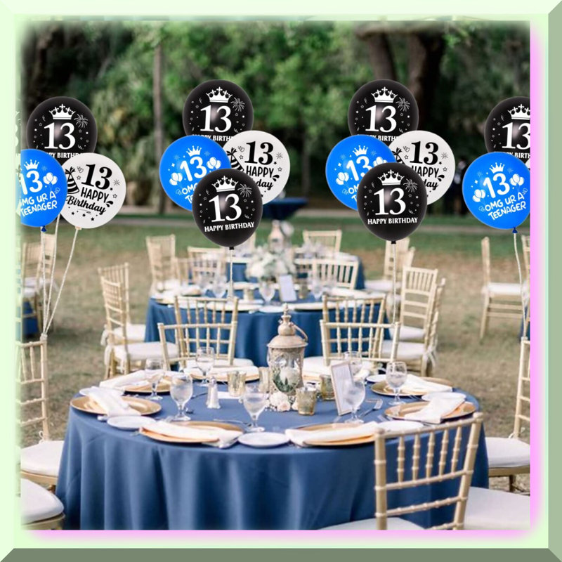 Glittery 21st Birthday Banner