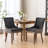 Furniture, Ultra Side Dining Chair, Thickened Fabric Chairs With Neutrally Toned Solid Wood Legs, Bronze Nail Head, Set Of 2-241336893