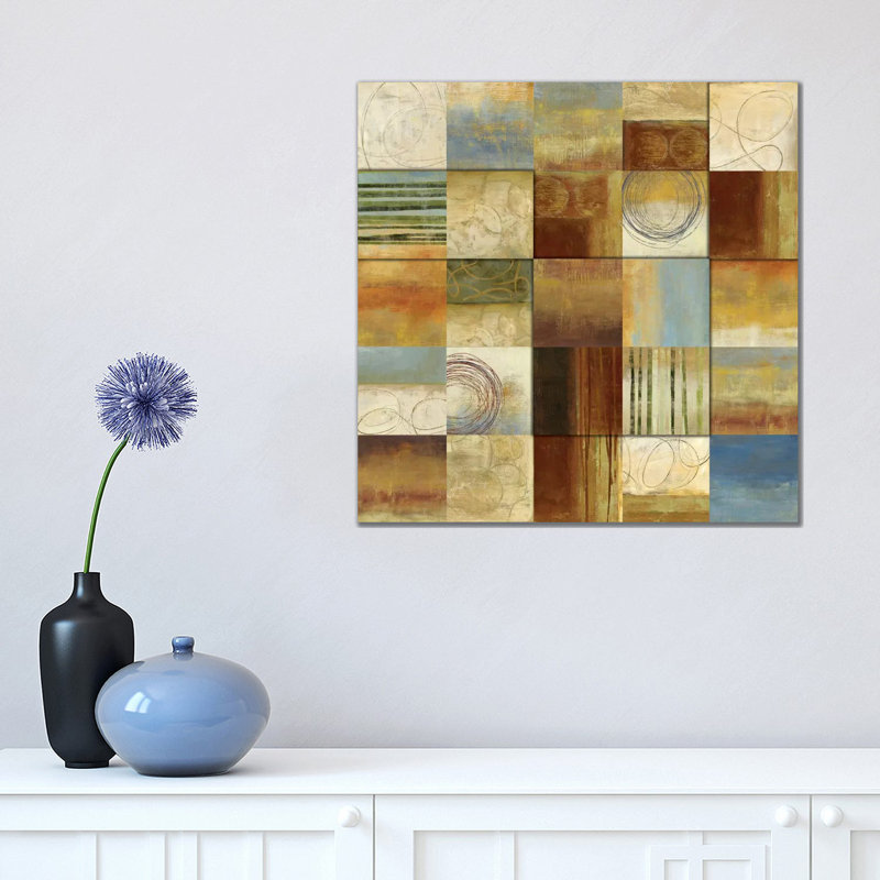 Connections II by Allison Pearce - Wrapped Canvas Painting, 45.72 cm H x 45.72 cm W x 3.175 cm D