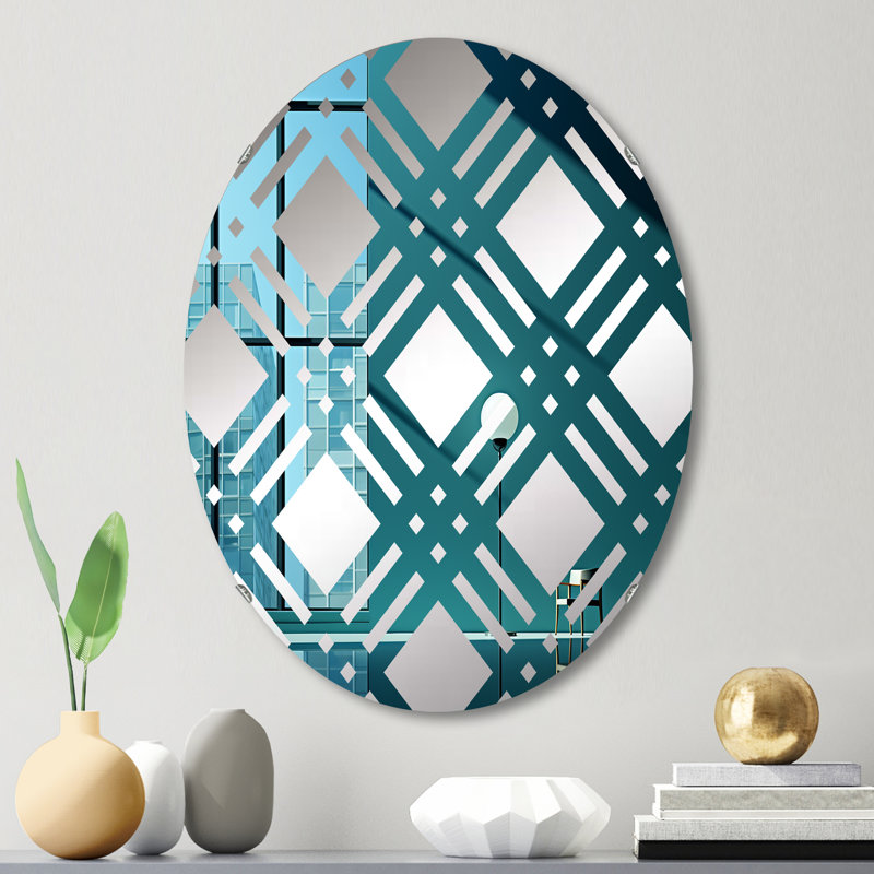 Miroir mural oval, 29,5 po x 19,6 po