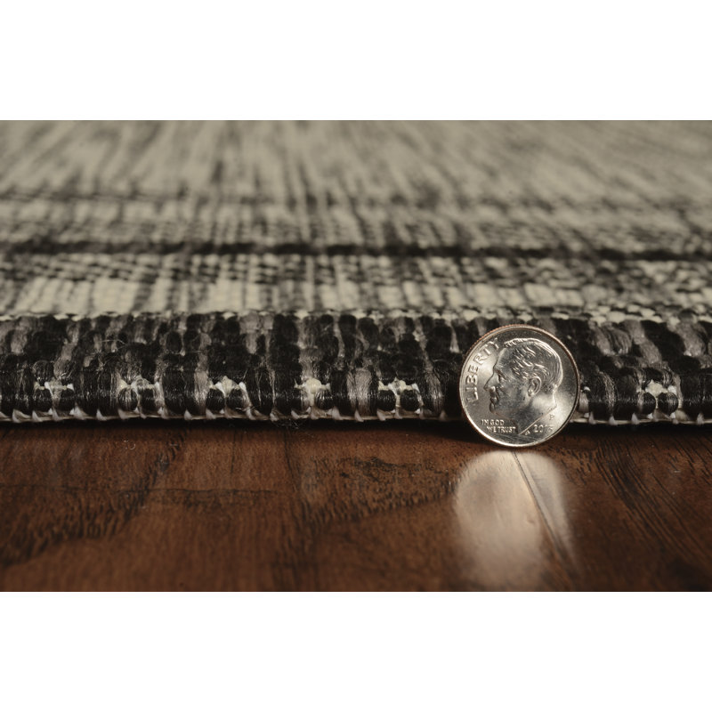 Ellensburg Indoor/Outdoor Area Rug, Rectangle 5'3" x 7'7", Gray
