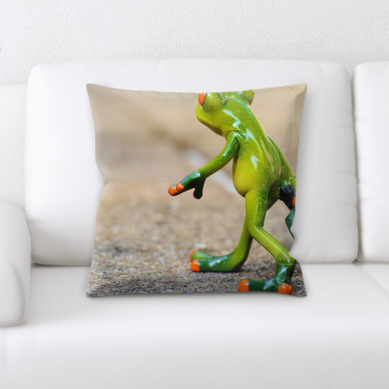 Microsuede Throw Pillow