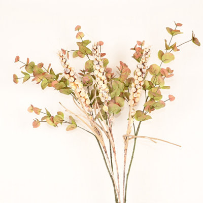 36" Artificial Farmhouse Fall Floral Arrangement For Vase Filler, Long Stem Branches Faux Leafage Flower For Home Wedding Party Dining Table Centerpiece Decor