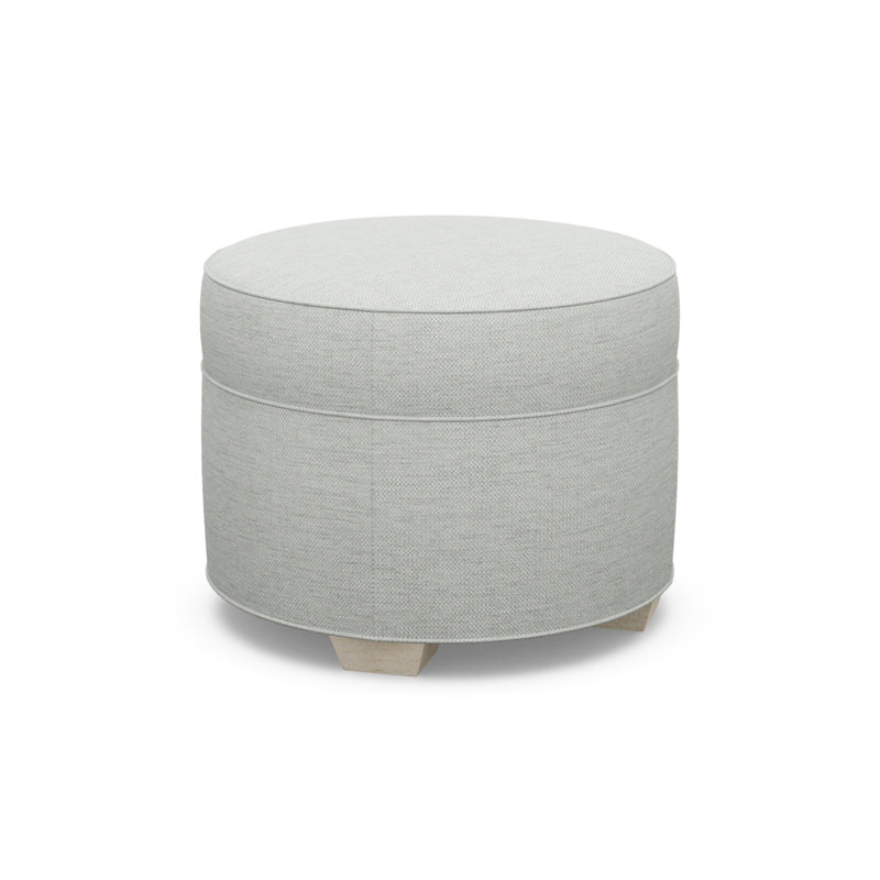 Ottoman Shop Round Ottoman, 8938-45, Sandstone